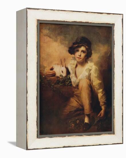 'Boy and Rabbit', 1814, (c1915)-Henry Raeburn-Framed Premier Image Canvas