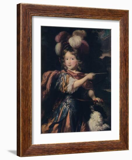 'Boy as Archer', 17th century, (1910)-Nicolaes Maes-Framed Giclee Print