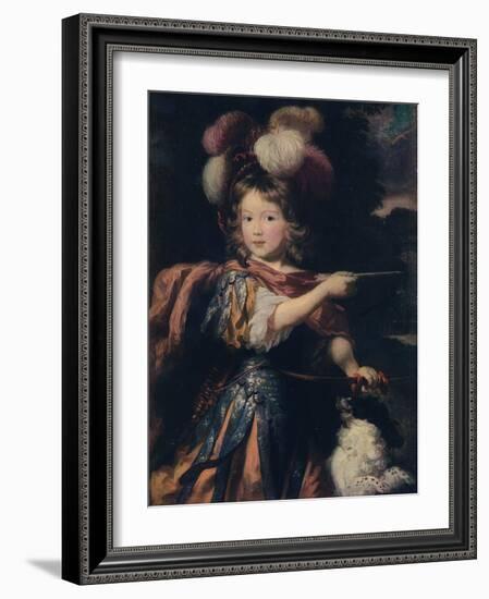 'Boy as Archer', 17th century, (1910)-Nicolaes Maes-Framed Giclee Print