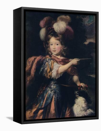 'Boy as Archer', 17th century, (1910)-Nicolaes Maes-Framed Premier Image Canvas