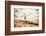 Boy Balancing on a Washed up Tree Trunk on the Beach-soupstock-Framed Photographic Print