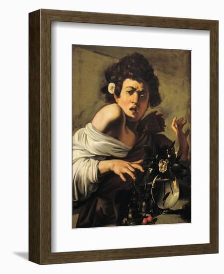 Boy Bitten by a Lizard-Caravaggio-Framed Giclee Print