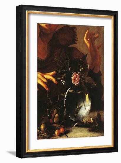 Boy Bitten by Lizard-Caravaggio-Framed Giclee Print