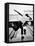Boy Bowling at a Local Bowling Alley-Art Rickerby-Framed Premier Image Canvas