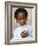 Boy Drinking Milk-Ian Boddy-Framed Photographic Print