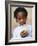 Boy Drinking Milk-Ian Boddy-Framed Photographic Print