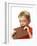 Boy Eating Chocolate-Ian Boddy-Framed Photographic Print