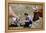 Boy Feeding Cows-William P. Gottlieb-Framed Premier Image Canvas