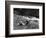 Boy Fishing with Hat Over Face-Bettmann-Framed Photographic Print