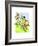 Boy-Frog-Girl-Nate Owens-Framed Giclee Print