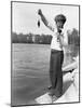 Boy Holding a Small Fish-Philip Gendreau-Mounted Photographic Print