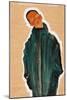 Boy in Green Coat, 1910-Egon Schiele-Mounted Giclee Print