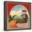 Boy in Orchard - Claremont, California - Citrus Crate Label-Lantern Press-Framed Stretched Canvas
