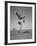 Boy Kicking a Football-Bettmann-Framed Photographic Print