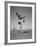 Boy Kicking a Football-Bettmann-Framed Photographic Print