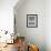 Boy Kicking a Football-Bettmann-Framed Photographic Print displayed on a wall