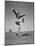 Boy Kicking a Football-Bettmann-Mounted Photographic Print