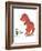 Boy Meets T Rex-Designs Sweet Melody-Framed Art Print