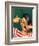 "Boy Mimicking Hitler," January 23, 1943-Mat Kauten-Framed Giclee Print