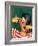 "Boy Mimicking Hitler," January 23, 1943-Mat Kauten-Framed Giclee Print