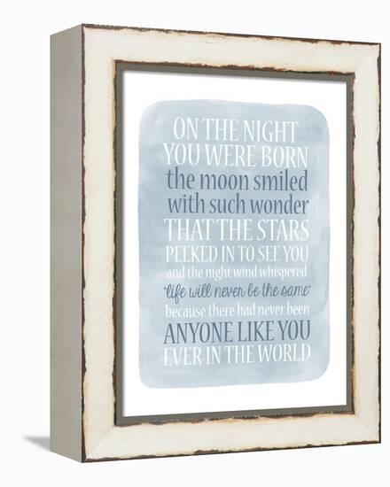 Boy Night Born-Erin Clark-Framed Premier Image Canvas