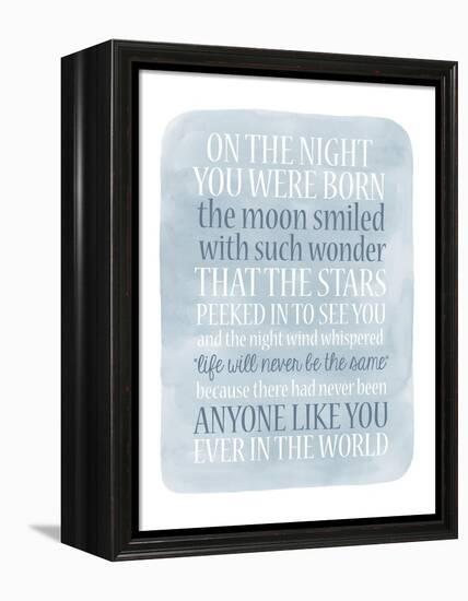 Boy Night Born-Erin Clark-Framed Premier Image Canvas