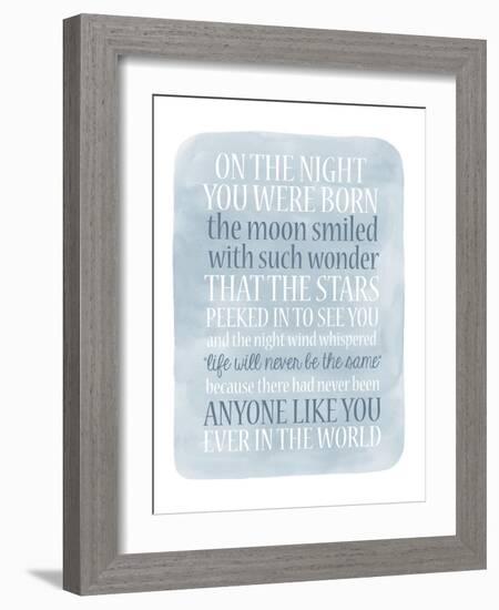 Boy Night Born-Erin Clark-Framed Giclee Print