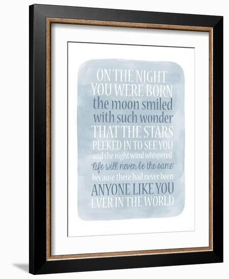 Boy Night Born-Erin Clark-Framed Giclee Print