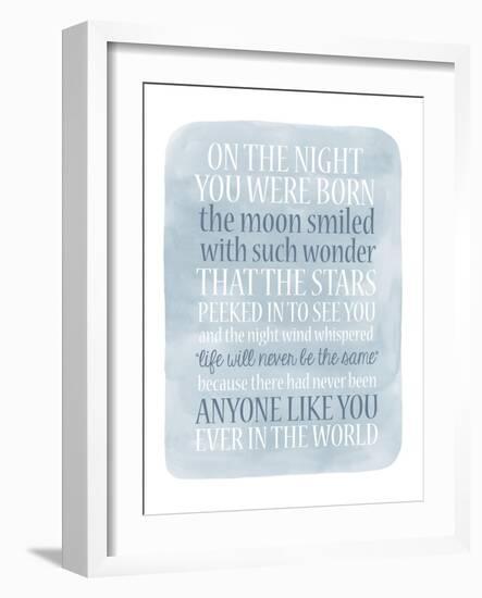 Boy Night Born-Erin Clark-Framed Giclee Print