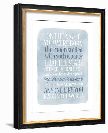 Boy Night Born-Erin Clark-Framed Giclee Print