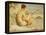 Boy on a Beach, 1912-Henry Scott Tuke-Framed Premier Image Canvas