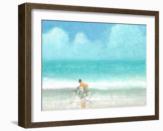 Boy on a Bike, 2015-Lincoln Seligman-Framed Giclee Print