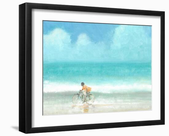 Boy on a Bike, 2015-Lincoln Seligman-Framed Giclee Print