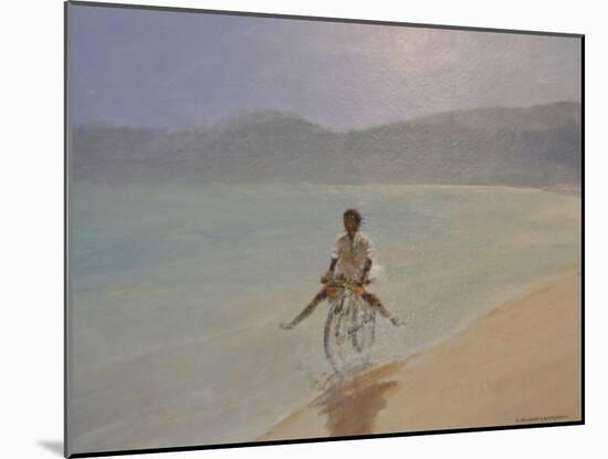 Boy on a Bike-Lincoln Seligman-Mounted Giclee Print