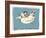 Boy on Bird-Carla Martell-Framed Giclee Print