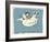 Boy on Bird-Carla Martell-Framed Giclee Print