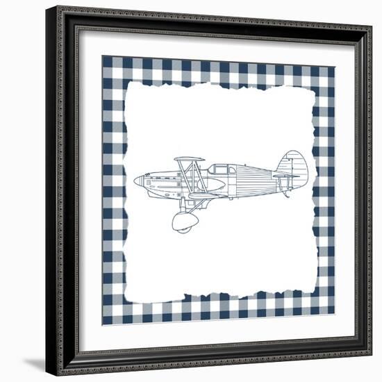 Boy Plaid 3-Kimberly Allen-Framed Art Print