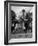 Boy Playing a Game of Little League Baseball-Yale Joel-Framed Photographic Print