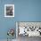 Boy Playing in a Pile of Autumn Leaves-Allan Grant-Framed Photographic Print displayed on a wall