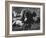 Boy Playing with His Pet Dog-Ed Clark-Framed Photographic Print