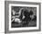 Boy Playing with His Pet Dog-Ed Clark-Framed Photographic Print