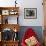 Boy Playing with His Pet Dog-Ed Clark-Framed Photographic Print displayed on a wall