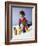 Boy Playing-Ian Boddy-Framed Photographic Print