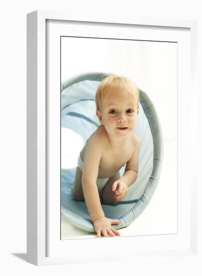 Boy Playing-Ian Boddy-Framed Photographic Print