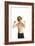 Boy Posing-Ian Boddy-Framed Photographic Print