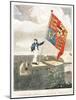 Boy Raising the Royal Standard-null-Mounted Giclee Print