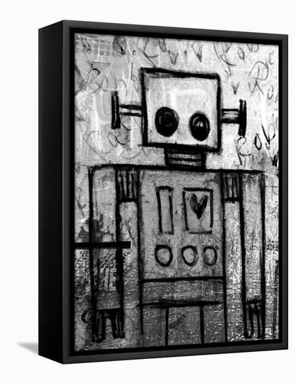 Boy Robot-Roseanne Jones-Framed Premier Image Canvas