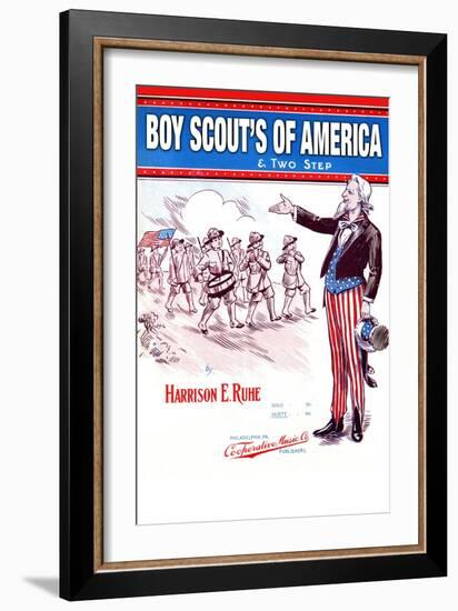 Boy Scout's of America-null-Framed Premium Giclee Print
