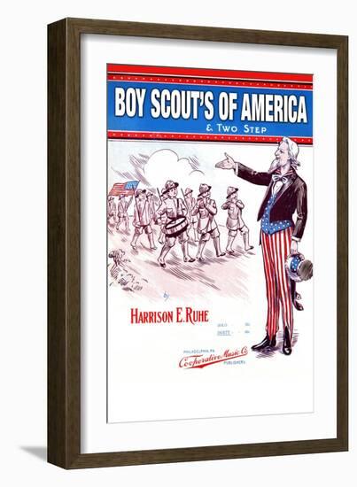 Boy Scout's of America-null-Framed Art Print