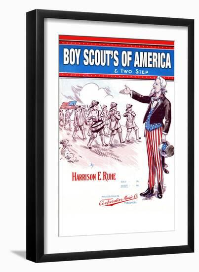 Boy Scout's of America-null-Framed Art Print